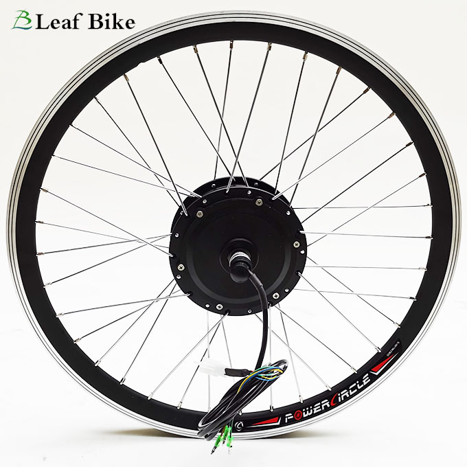 24 inch 48V 500W front brushless geared hub motor - electric bike kit