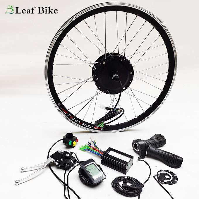 24 inch 48V 500W front brushless geared hub motor - electric bike kit