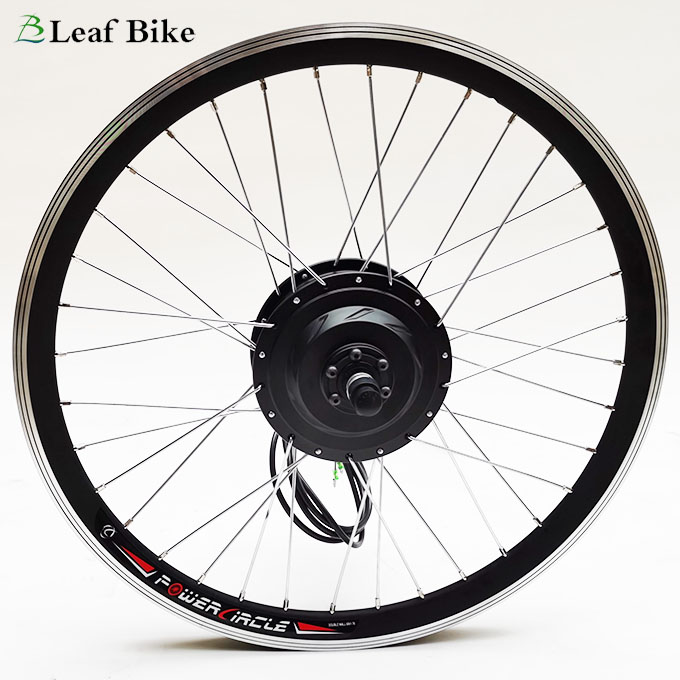 24 inch 48V 500W front brushless geared hub motor - electric bike kit