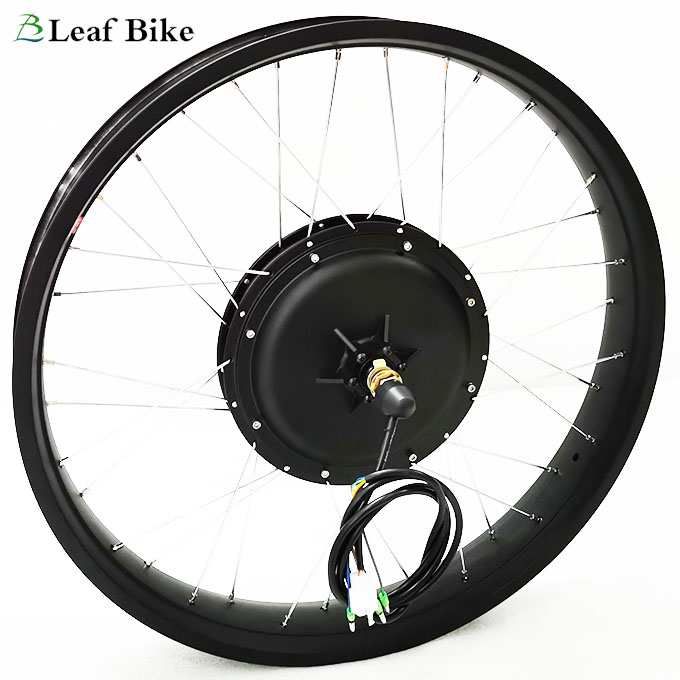 26 inch 48V 1000W front hub motor - Beach Snow Fat Tire bike conversion kit