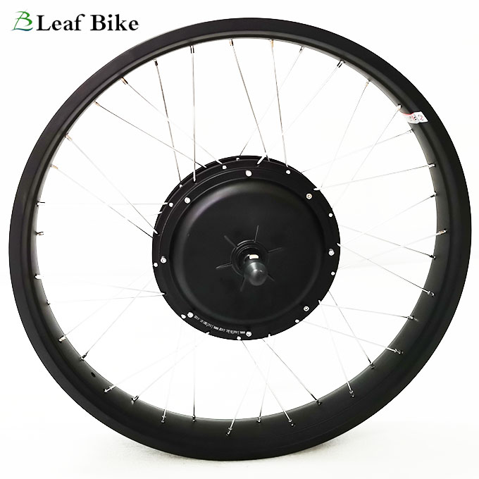 26 inch 48V 1000W front hub motor - Beach Snow Fat Tire bike conversion kit