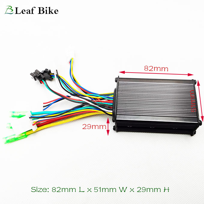 36V 500W electric bike motor controller with LCD-S866