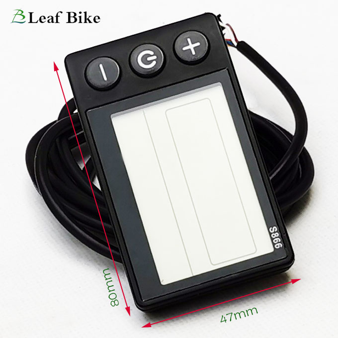 36V 500W electric bike motor controller with LCD-S866