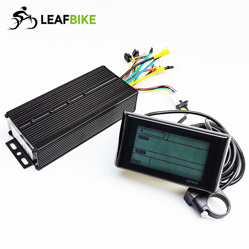 48V 52V 1500W 1800W electric hub motor controller with LCD screen