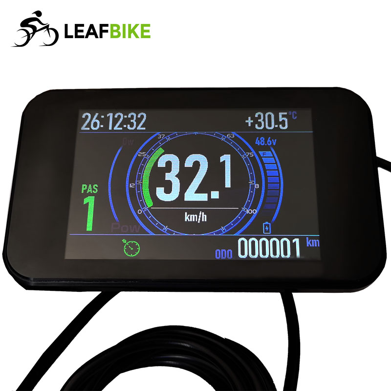 48V 52V 1500W ~ 1800W 60V 2000W electric hub motor controller with color screen LCD